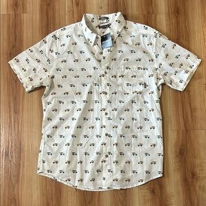 Eddie Bauer Cream Jeep shirt